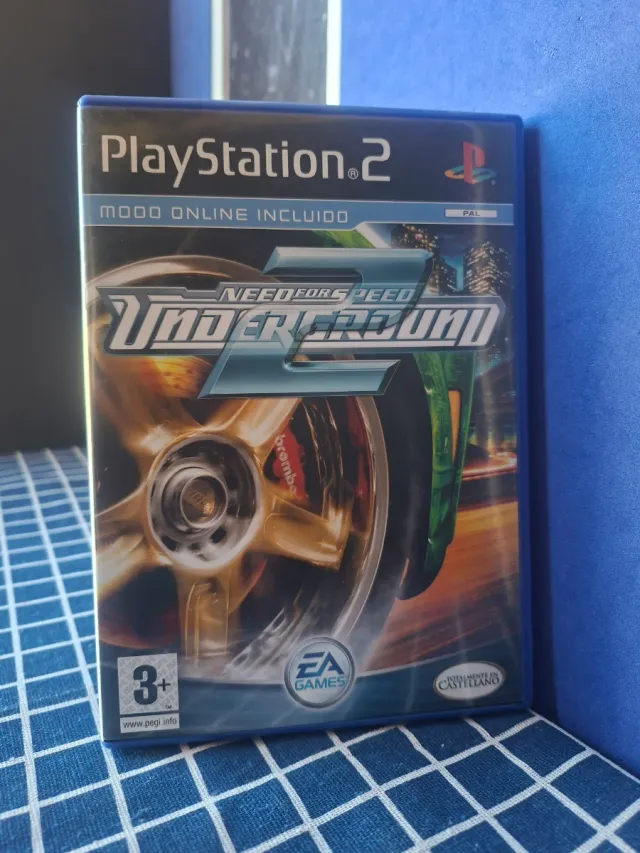 PS2 NEED FOR SPEED 2 UNDERGROUND ORIGINAL COMPLETO