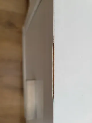 2 Mesitas Noche Blancas Madera