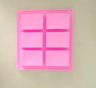 3 Moldes de silicona jabones/velas/postres