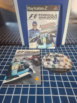 PS2 FORMULA ONE 2003 ORIGINAL COMPLETO