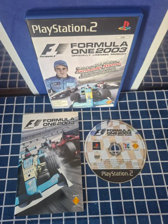 PS2 FORMULA ONE 2003 ORIGINAL COMPLETO