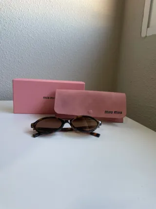 Gafas Miu Miu Tortoise Marrón