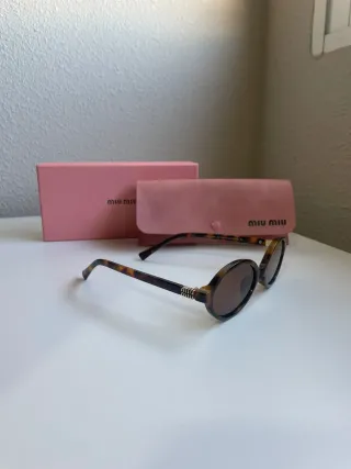 Gafas Miu Miu Tortoise Marrón