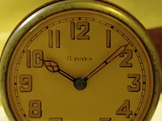 Orologio da tavolo 8 giorni vintage