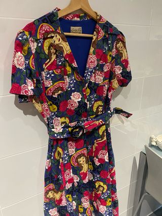 Vestido de Lindy Bop con estampado