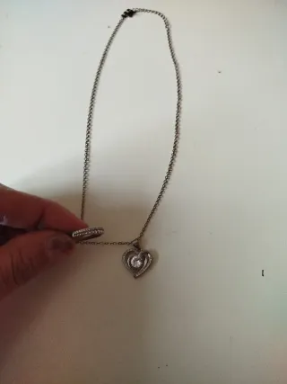 Colgante Corazón con Anillo