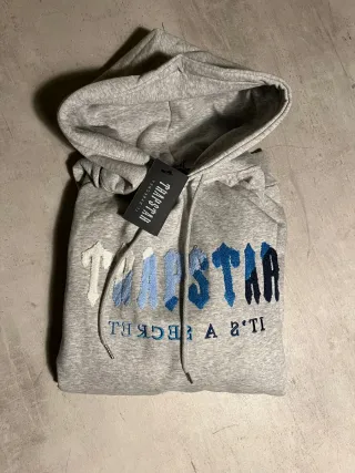 Felpa Trapstar Grigia e Blu
