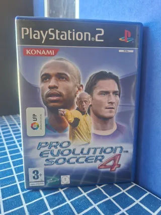 PS2 PES 4 ORIGINAL COMPLETO