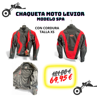 Chaqueta Moto LeviOR Modelo SPA Talla XS