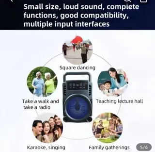 Altavoz Bluetooth Portátil GTS-1360