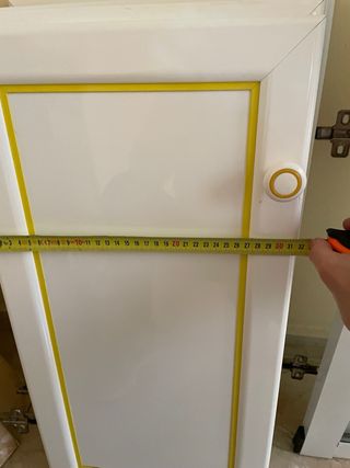 Mueble aluminio plástico 163x67x55,5