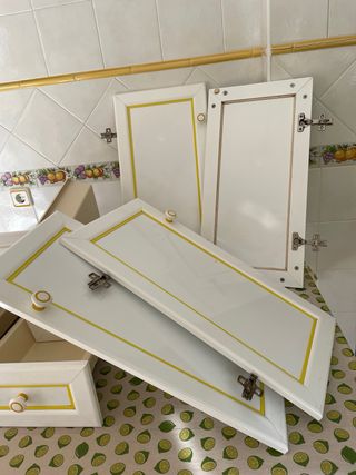 Mueble aluminio plástico 163x67x55,5