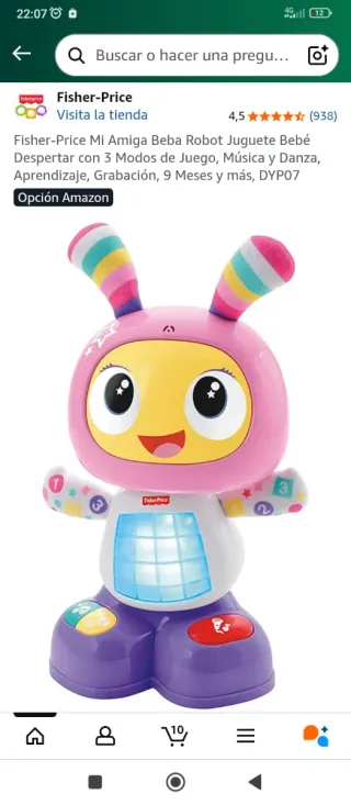 Conjunto 4 Juguetes musicales Fisher-Price