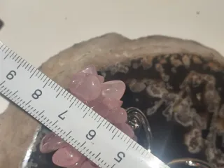 Mariposa Decorativa con Piedras Rosas