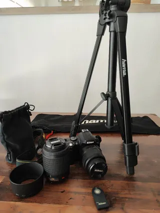 Cámara Nikon D40 + Accesorios