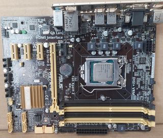 Placa Base Asus H87M-E LGA1150 + Intel i5-4570