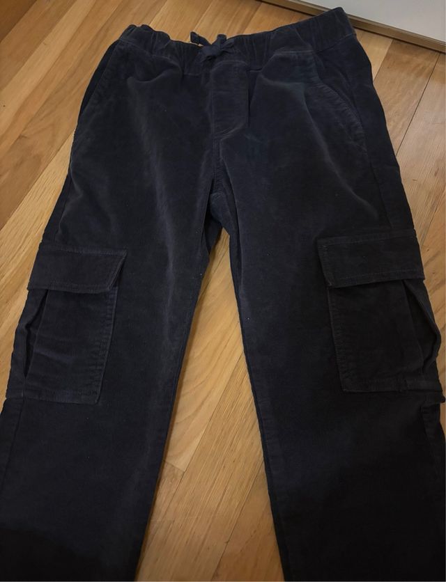 Pantalón pana marino Mango niño