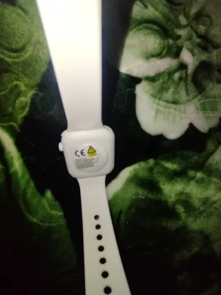 Reloj LED Digital Blanco