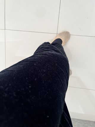 Conjunto Zara terciopelo