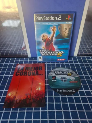 PS2 PES 5 ORIGINAL KONAMI