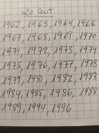 Monedas Francesas 20 Céntimos Colección