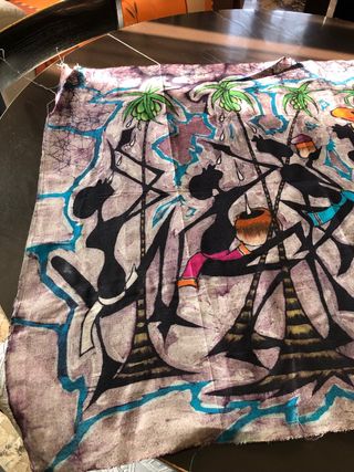 Quadro Batik artigianato Tanzania