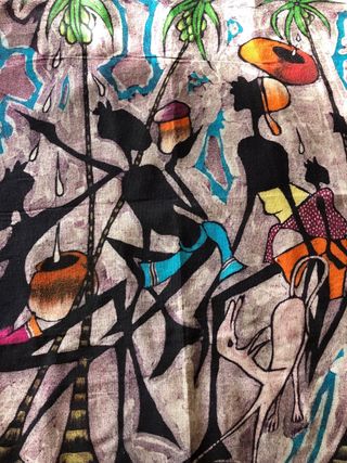 Quadro Batik artigianato Tanzania