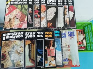 REVISTAS DE COSTURA Y GANCHILLO ANTIGUAS