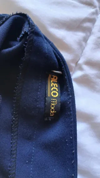 Pantalón mujer Aleco azul