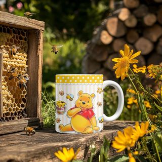 Caneca Cerâmica Winnie the Pooh
