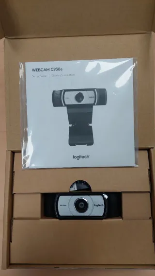Logitech C930e 1080p como nueva + caja