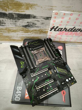 PLACA BASE X99 MACHINIST MR9S / VERDE RGB