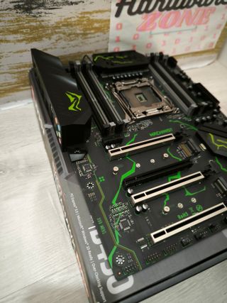 PLACA BASE X99 MACHINIST MR9S / VERDE RGB