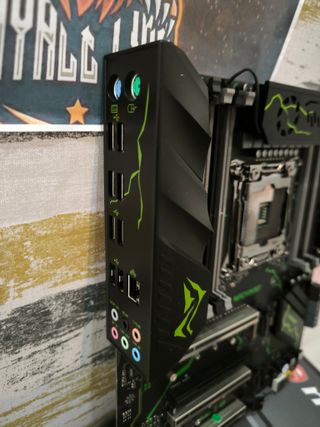 PLACA BASE X99 MACHINIST MR9S / VERDE RGB