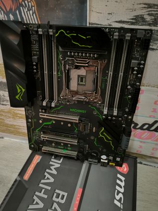 PLACA BASE X99 MACHINIST MR9S / VERDE RGB
