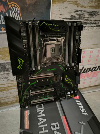 PLACA BASE X99 MACHINIST MR9S / VERDE RGB
