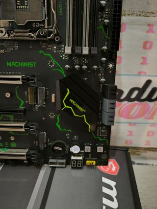 PLACA BASE X99 MACHINIST MR9S / VERDE RGB