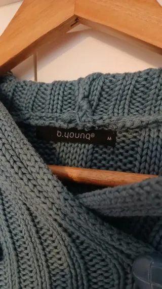 Jersey de punto con capucha