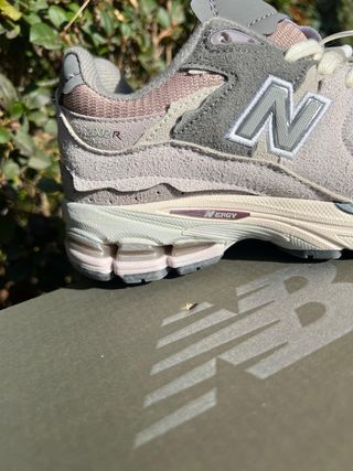 Zapatillas New Balance 38 Gris Rosa