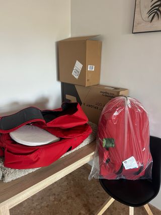 Stokke Xplory X Rojo Rubí