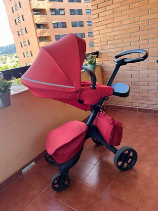 Stokke Xplory X Rojo Rubí