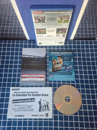 PS2 PES 2008 ORIGINAL COMPLETO