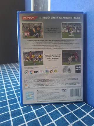 PS2 PES 2008 ORIGINAL COMPLETO