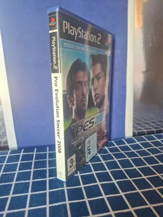 PS2 PES 2008 ORIGINAL COMPLETO