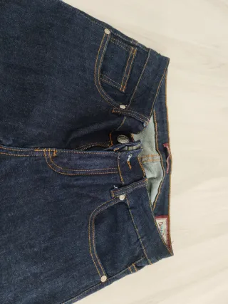 Pantalón vaquero mujer azul