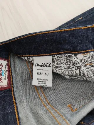 Pantalón vaquero mujer azul