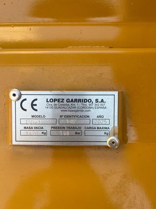 Trituradora LOPEZ GARRIDO TSD 1800