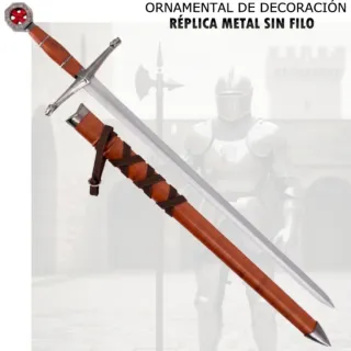 Espada Ibelin Cruzadas + Funda