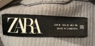 Sobrecamisa Zara pana