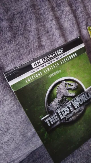 Pack Jurassic Park 4K UHD Steelbook